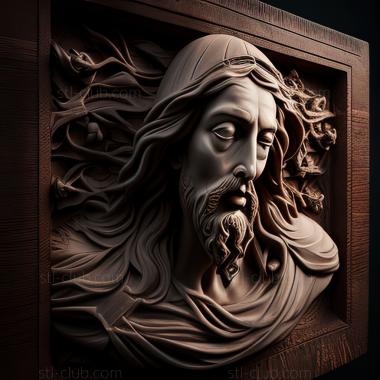 3D model st jesus (STL)